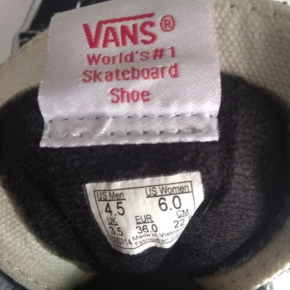 High Top Vans - Picture 4 of 4